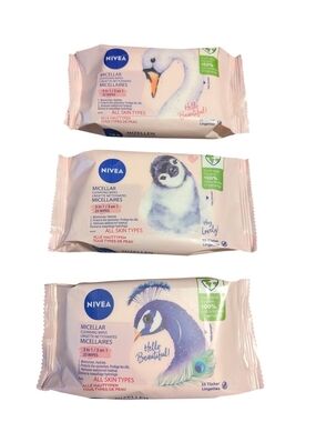 NIVEA Micellar Cleansing Wipes 3 Pack